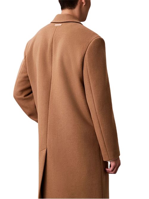 Cappotto cammello in misto lana Calvin Klein | LV04LD900GHMS